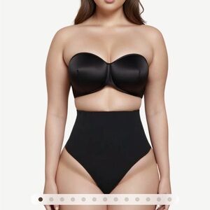 Set of two ComfyCo sculpting tummy control thong medium